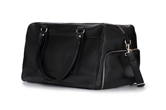 Geanta de voiaj/ sport weekender - Solier Govan Negru [5]