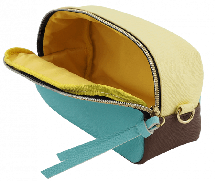 Geanta pentru machiaje/cosmetice - Alb/Roz [2]