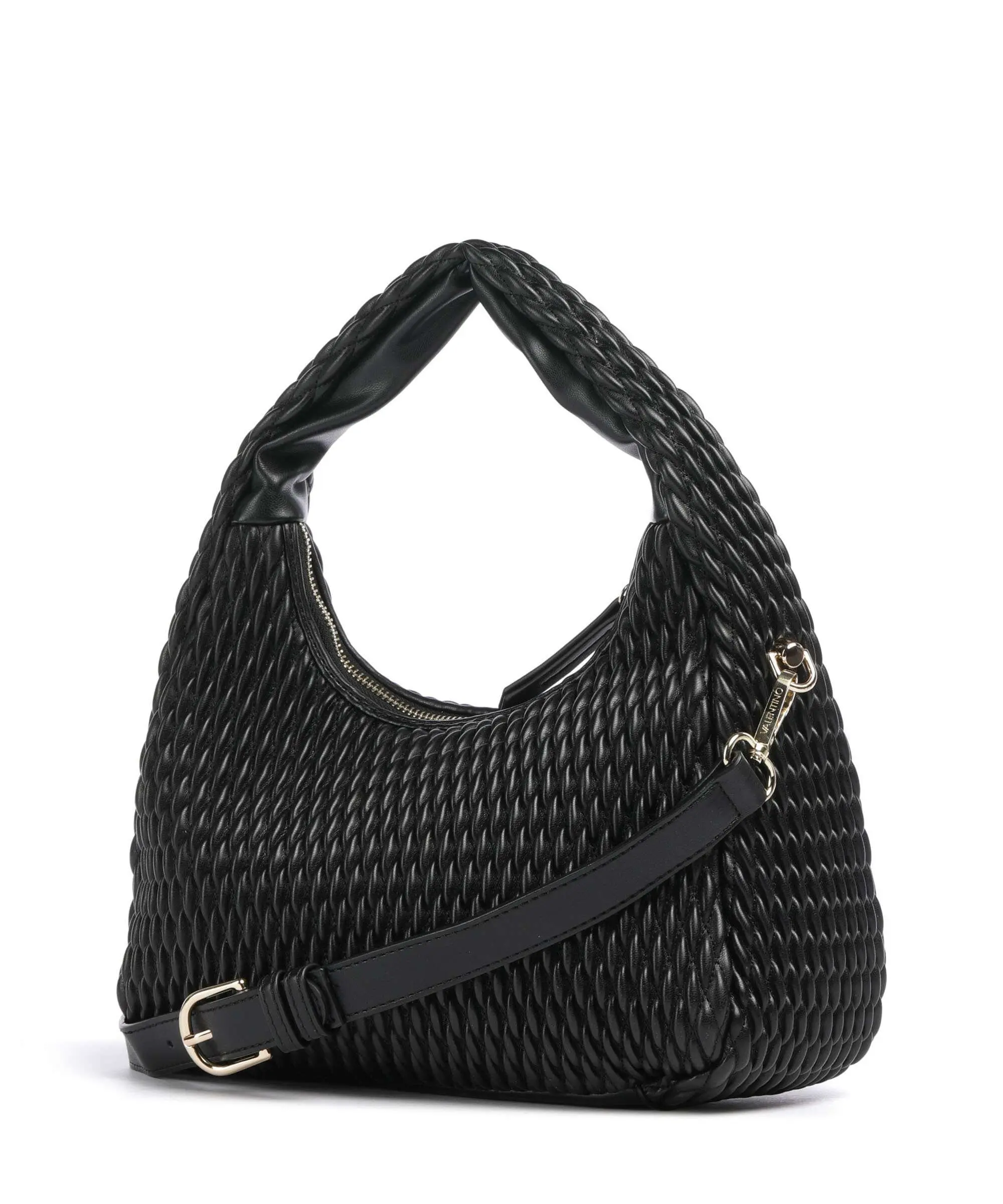 Geanta Valentino Frequency Re Hobo sintetica neagra [2]
