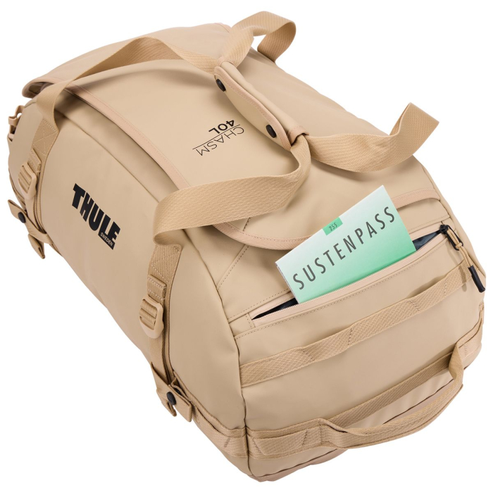 Geanta voiaj duffel, Thule, Chasm, 40L, Gentle Beige [4]