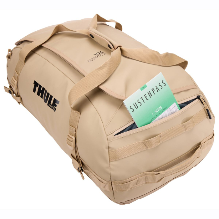 Geanta voiaj duffel, Thule, Chasm, 70L, Gentle Beige [3]