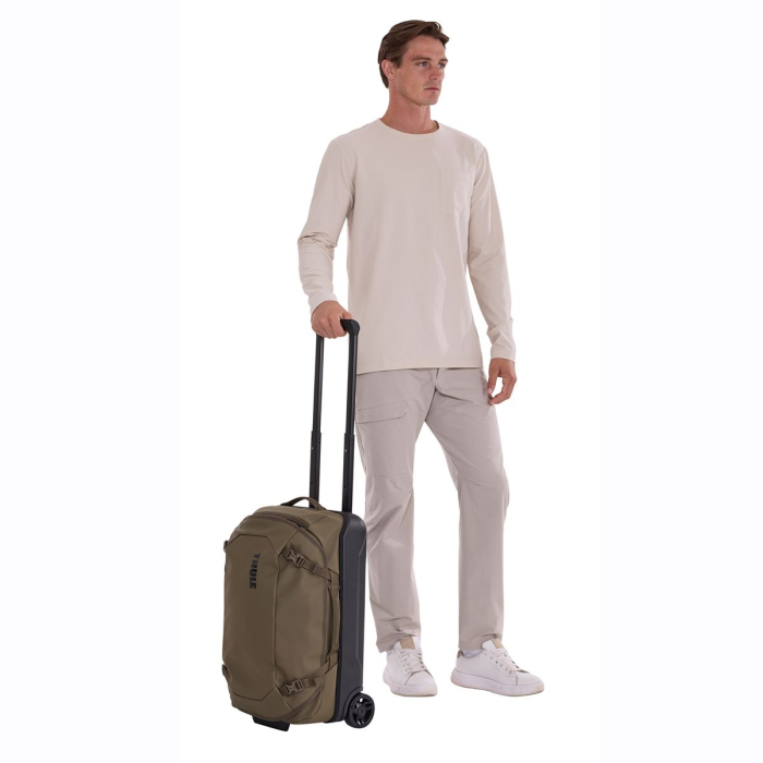 Geanta voiaj Thule Chasm Wheeled Carry-On Duffel 40L, Deep Khaki [9]