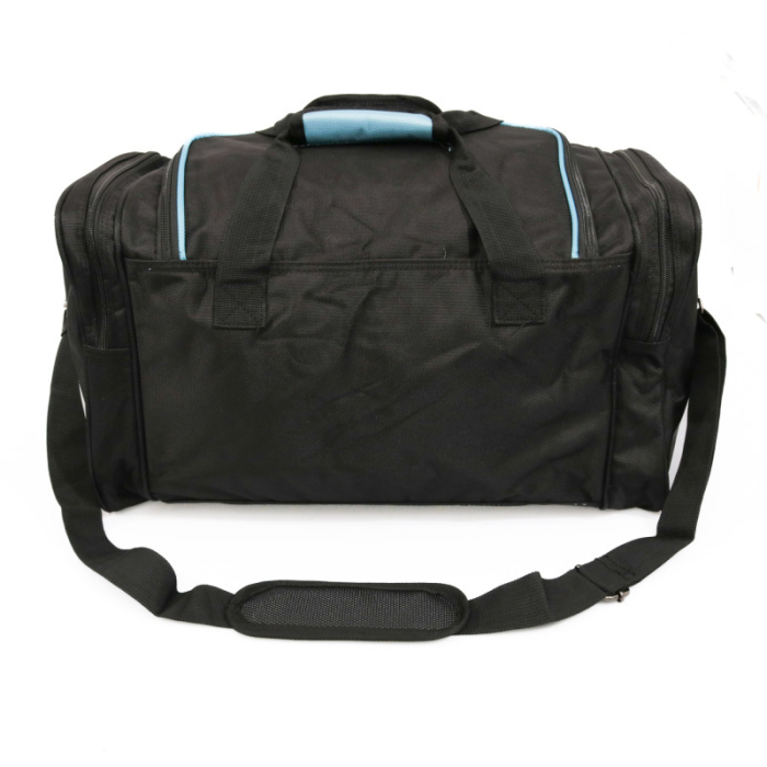 Geanta voiaj Toro 50x29x23 cm, negru/albastru [2]