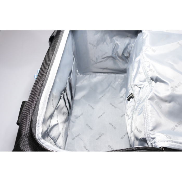 Geanta voiaj Toro 50x29x23 cm, negru/albastru [6]
