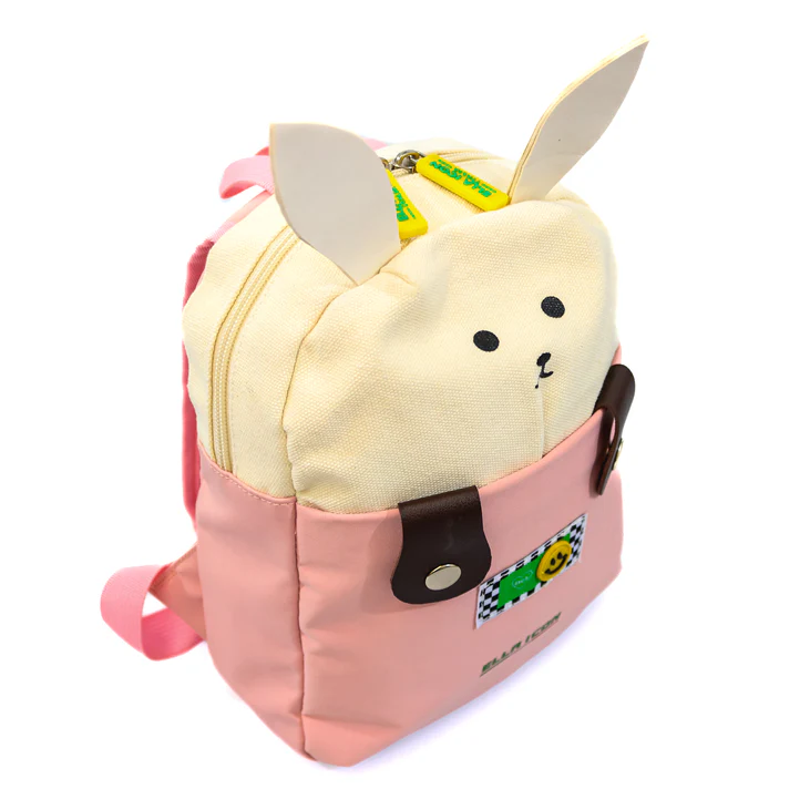Ghiozdan ELLA ICON pentru copii Pink Rabbit Roz 26X21X7 Cm [4]