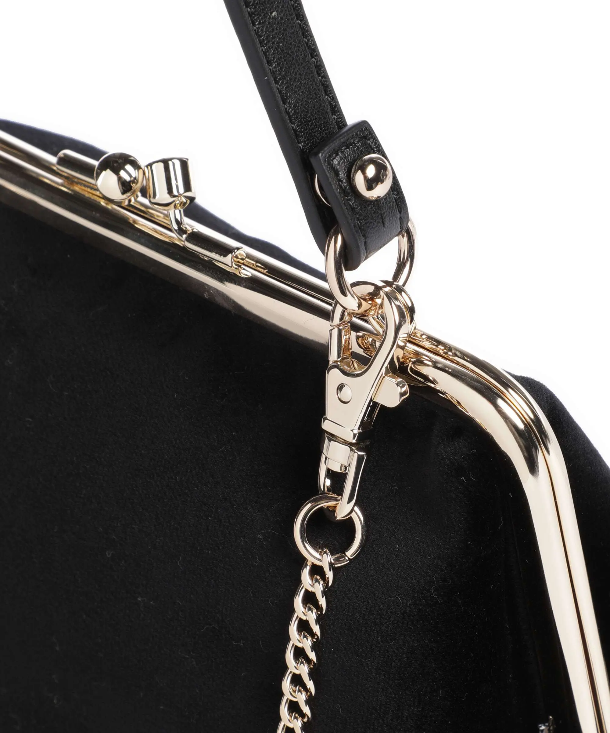 Granny Velvet Frame Geantă crossbody din bumbac inbagaj [3]