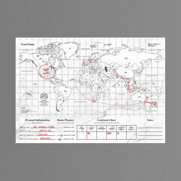 Harta razuibila Rose Gold [4]