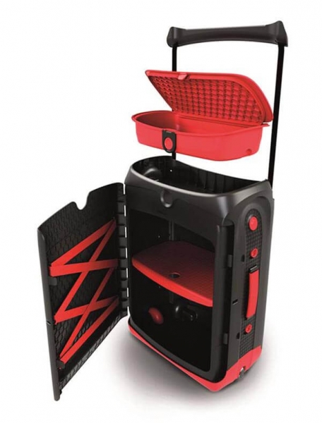 Valiza TRUNKI Jurni Magma Red [3]