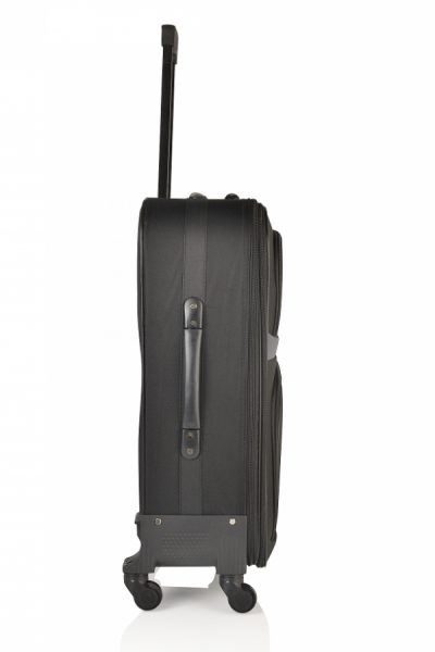 Klept Troler textil 4 roti Smart-65 Albastru cu verde [3]