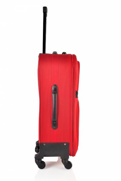 Klept Troler textil 4 roti Smart-75 Albastru cu verde [3]