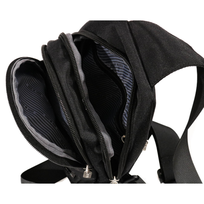 LAMONZA GEANTA CROSSBODY RIVIERA 31X22X8 CM GRI INCHIS [5]