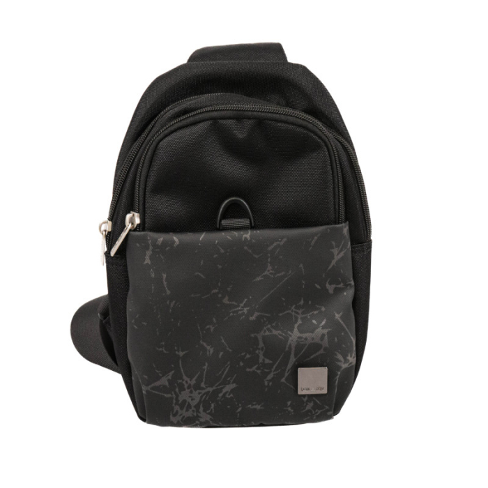 LAMONZA GEANTA CROSSBODY RIVIERA 31X22X8 CM GRI INCHIS [2]