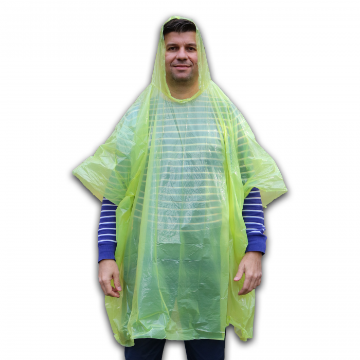 Pelerina de Ploaie - Model Poncho - Verde - BSP Guard [3]