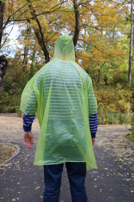 Pelerina de Ploaie - Model Poncho - Verde - BSP Guard [7]