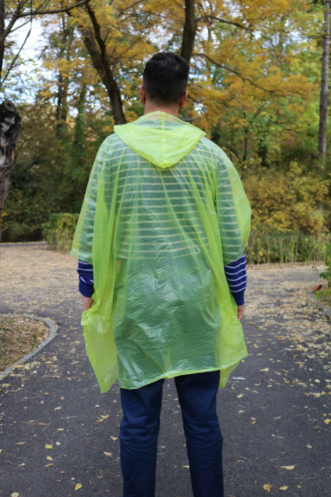 Pelerina de Ploaie - Model Poncho - Verde - BSP Guard [5]