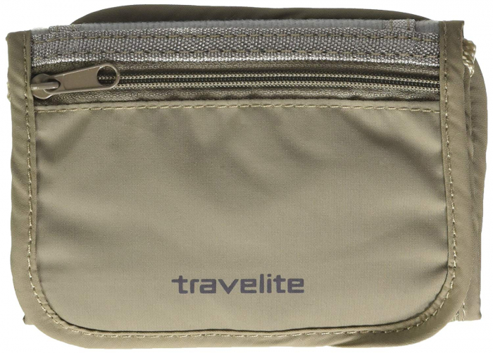 Geanta-portofel Travelite cu protectie RFID - Bej [2]
