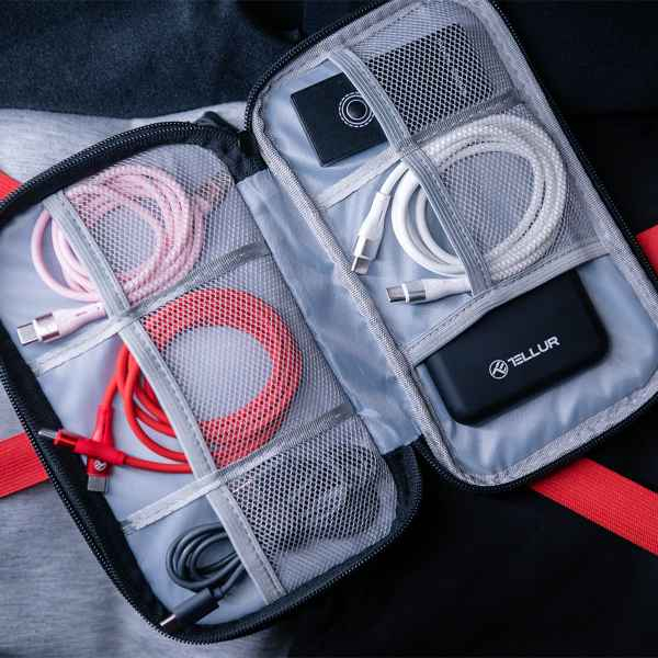 Portofel Heys pentru pașaport cu blocare RFID - rosu [4]