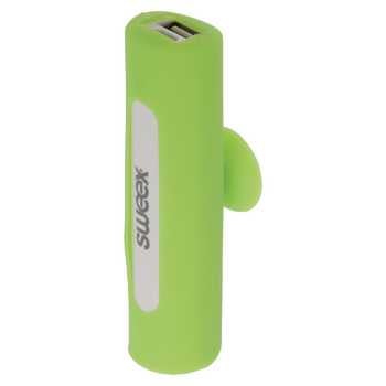Power Bank portabil 2500mAh USB, verde/alb, Sweex [3]