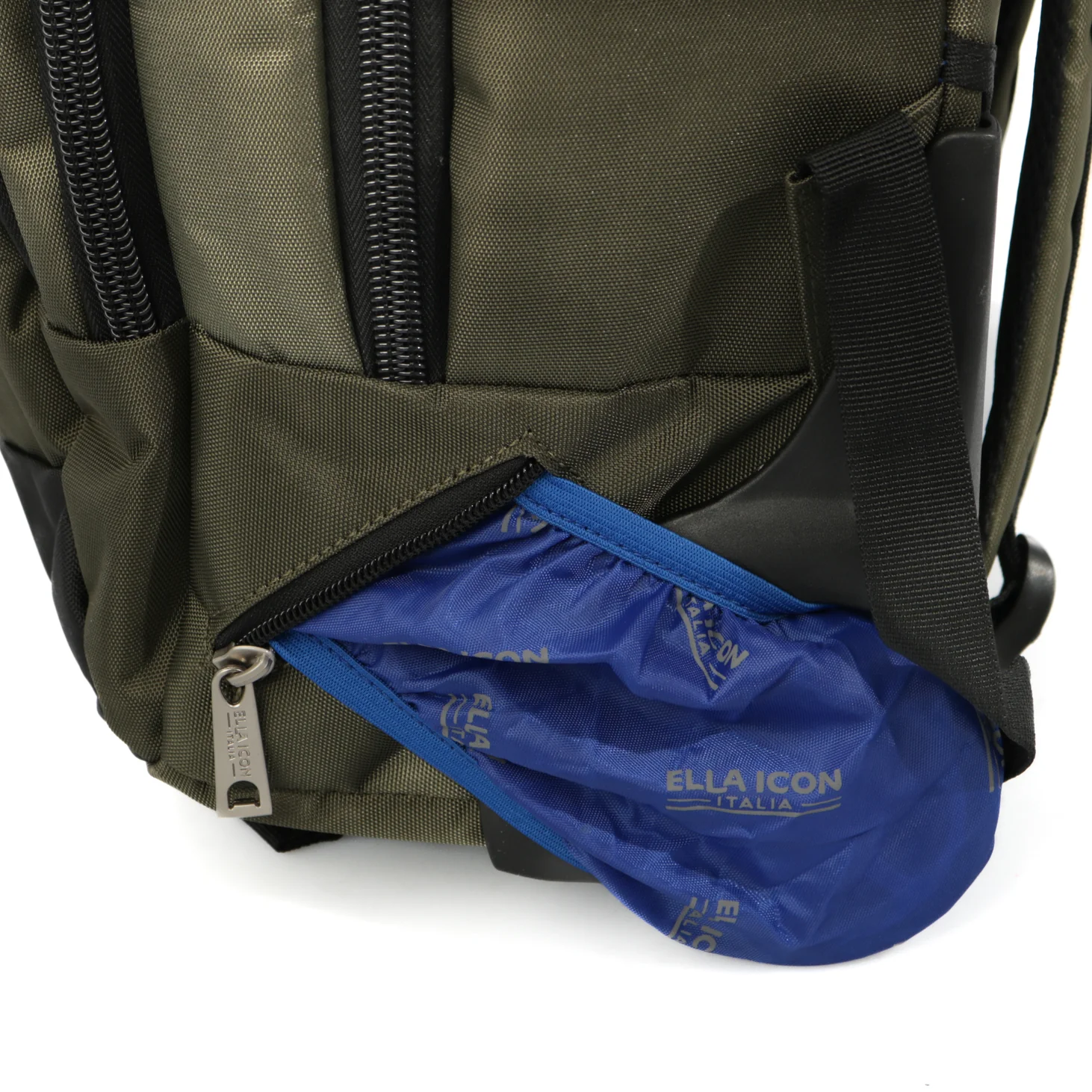 Rucsac cu troler, Shadow, Verde, 46X34x28 cm [4]