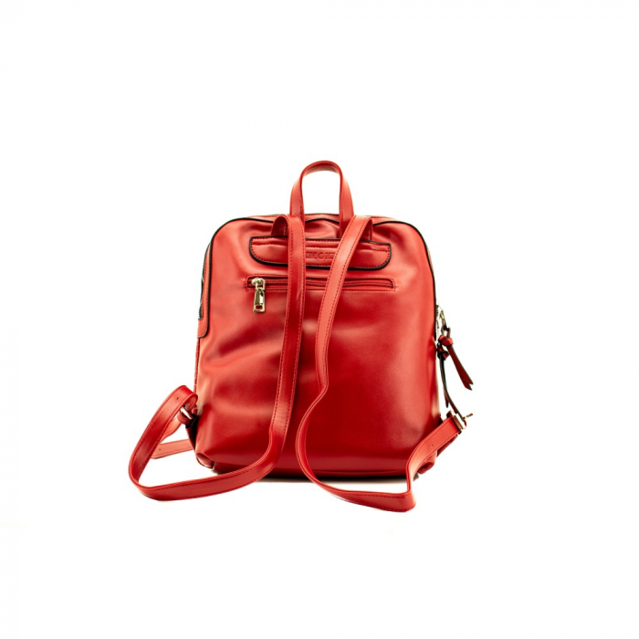 RUCSAC DAMA LAMONZA PORTA ROSU 24X30X11 CM  inbagaj [4]