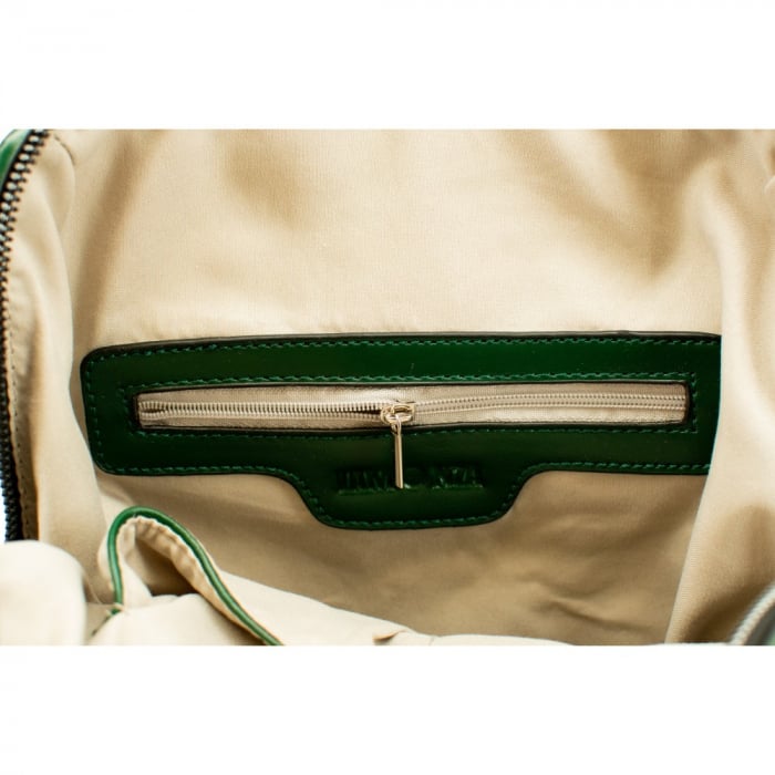 RUCSAC DAMA LAMONZA PORTA VERDE 24X30X11 CM   inbagaj [2]