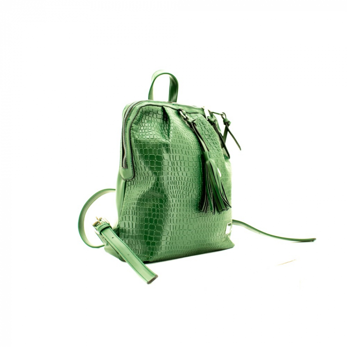 RUCSAC DAMA LAMONZA PORTA VERDE 24X30X11 CM   inbagaj [3]