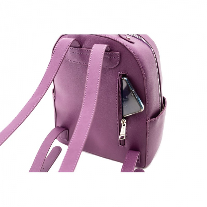 Rucsac dama Lamonza Tulip 29x23x12 cm - MOV inbagaj [5]