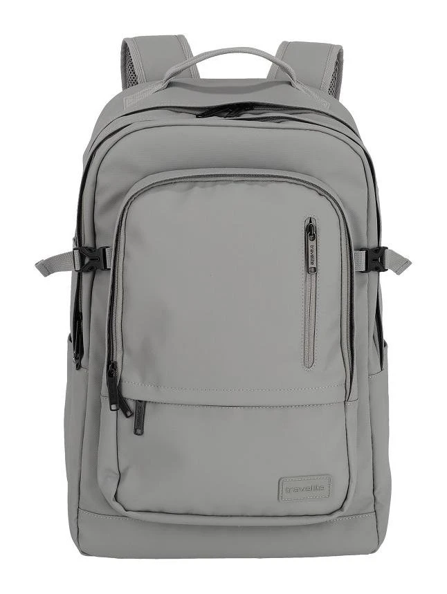 Rucsac de laptop Travelite Basics Backpack, Gri [1]