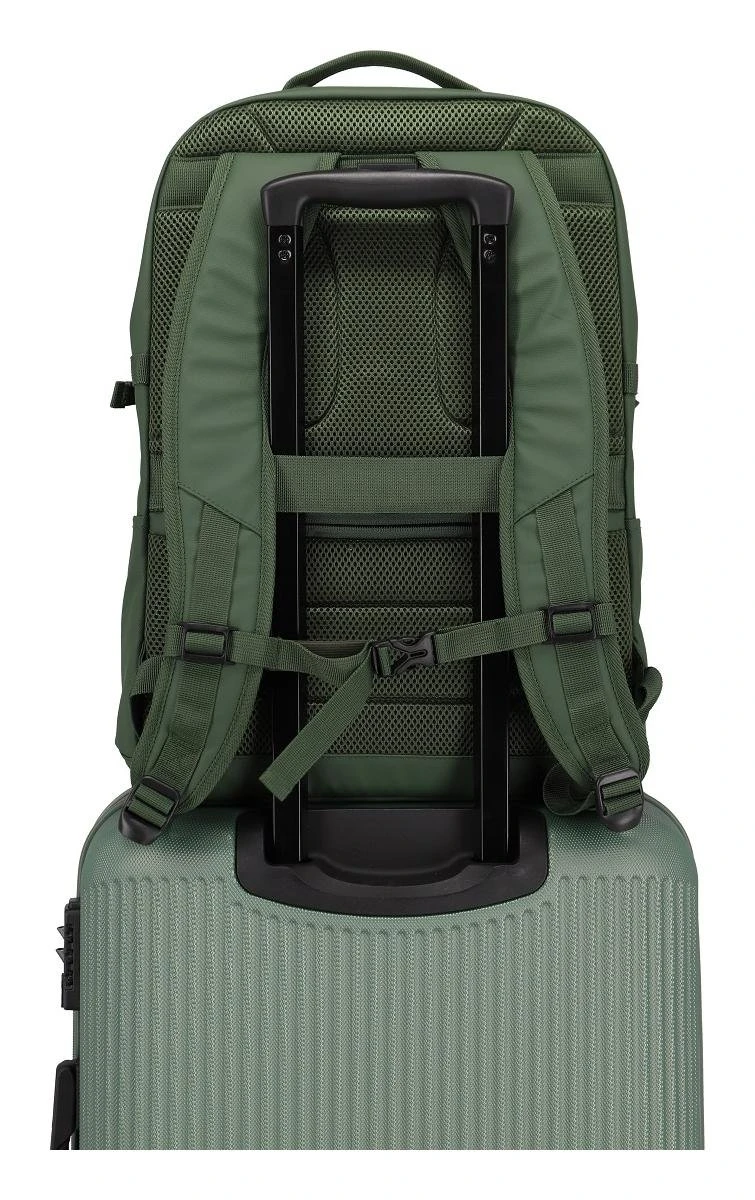 Rucsac de laptop Travelite Basics Backpack, verde olive [3]