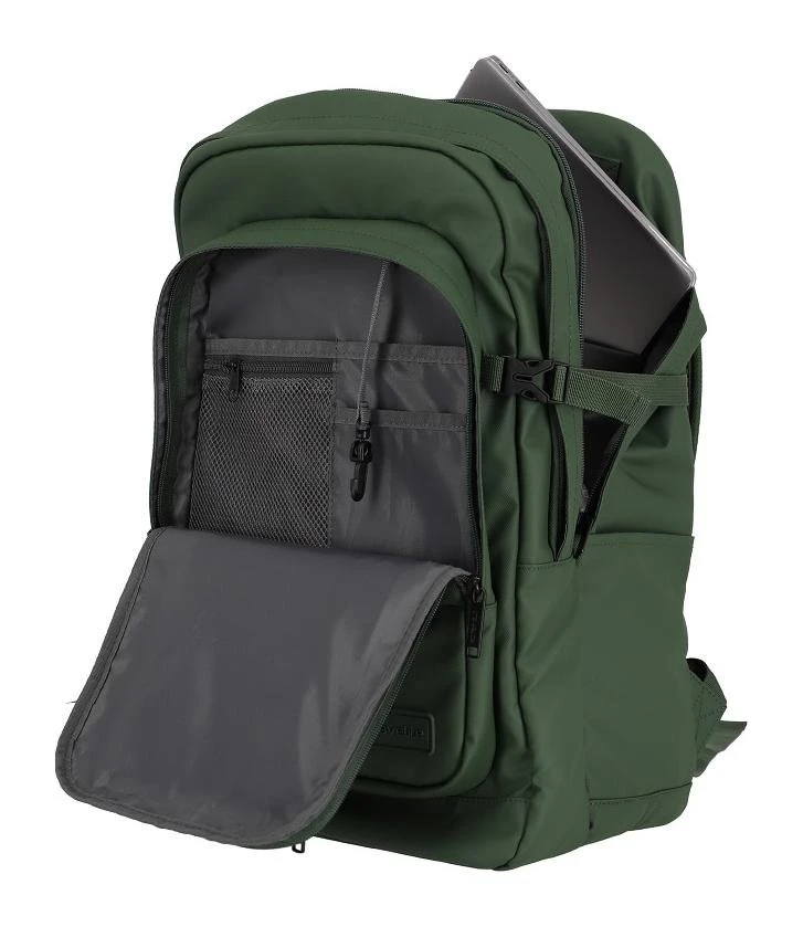Rucsac de laptop Travelite Basics Backpack, verde olive [5]