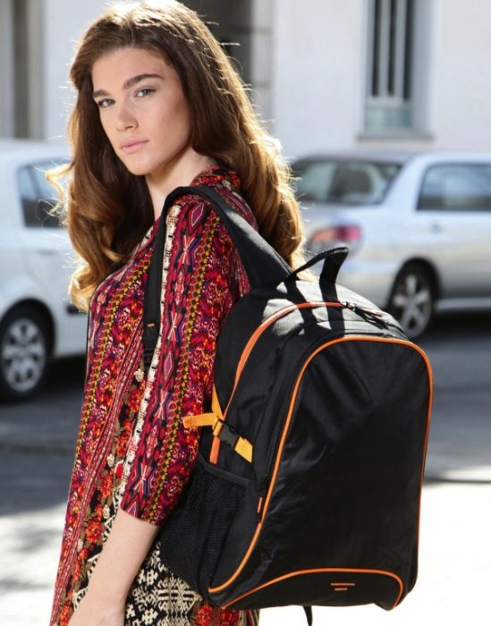 Rucsac Osaka negru cu roz [3]