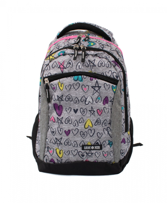 Rucsac Lana, Lamonza, 46x35x15 cm, Multicolor [1]