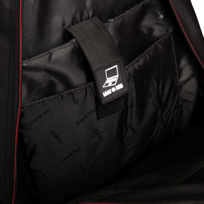 RUCSAC LAPTOP LAMONZA TOLEDO 42X31X13 CM, NEGRU / ROSU [5]