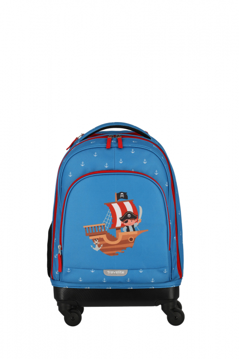 Rucsac pentru copii cu troler Piratul  - travelite [16]