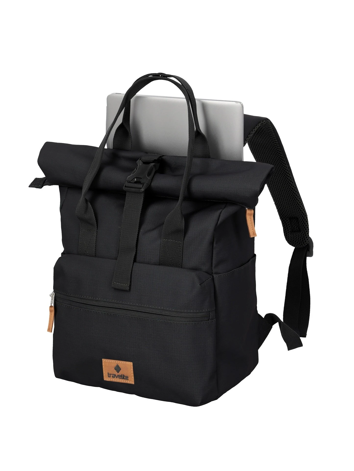 Rucsac Rollup travelite Basics,Short Handle negru [3]
