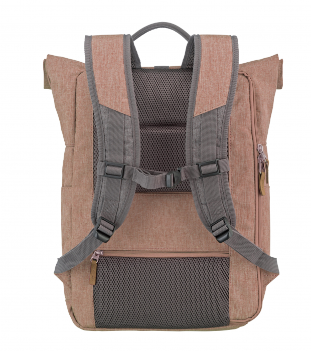 Rucsac Rollup travelite Basics, roz, 45x31x16 cm [3]