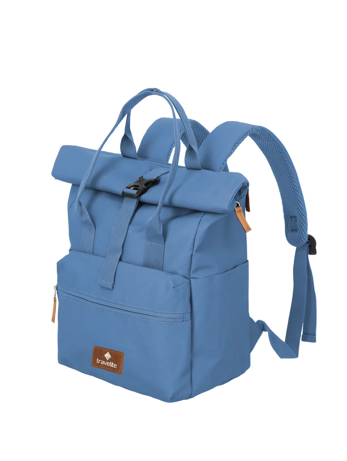 Rucsac Rollup travelite Basics,Short Handle albastru denim [2]