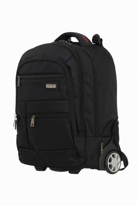 RUCSAC TIP TROLER ELLA ICON ATENA - NEGRU - 49X35X23 CM [4]
