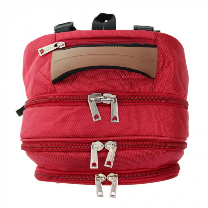 RUCSAC TIP TROLER ELLA ICON ATENA - VERDE - 49X35X23 CM - rosu [7]