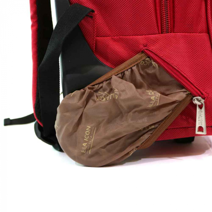 RUCSAC TIP TROLER ELLA ICON ATENA - VERDE - 49X35X23 CM - rosu [6]