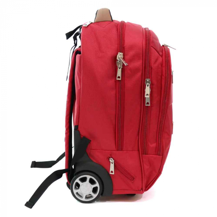 RUCSAC TIP TROLER ELLA ICON ATENA - VERDE - 49X35X23 CM - rosu [4]