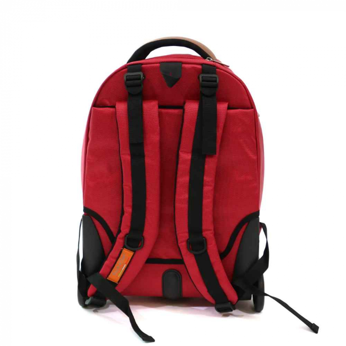 RUCSAC TIP TROLER ELLA ICON ATENA - VERDE - 49X35X23 CM - rosu [3]