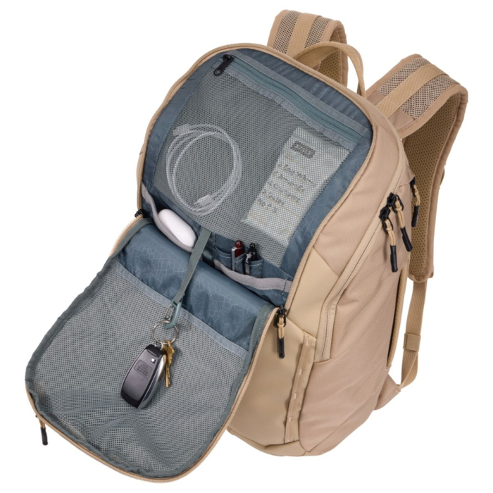Rucsac urban cu compartiment laptop, Thule, Chasm, 26L, Gentle Beige [7]