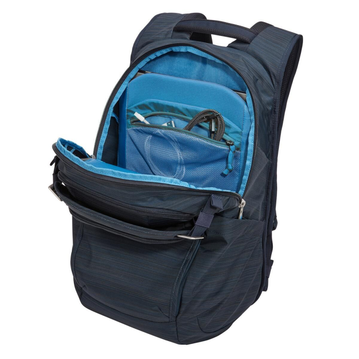 Rucsac urban cu compartiment laptop, Thule, Construct, 24L, Carbon Blue, model 2026 [6]
