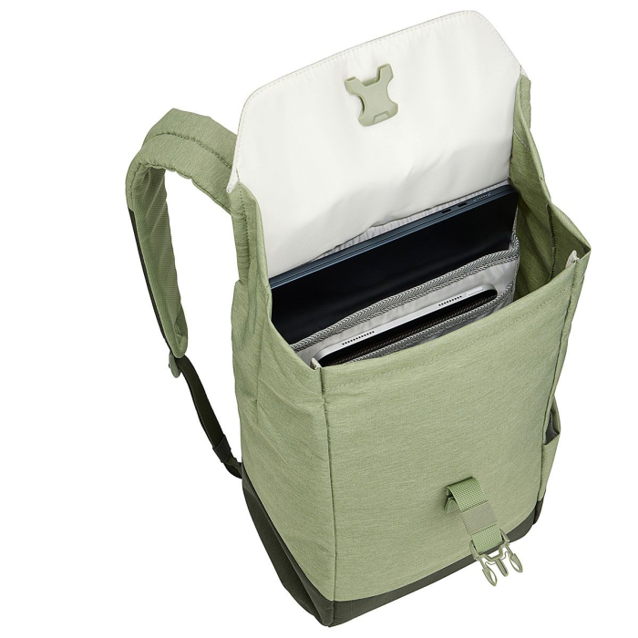 Rucsac urban cu compartiment laptop, Thule, Lithos, 16L, Quiet green [10]