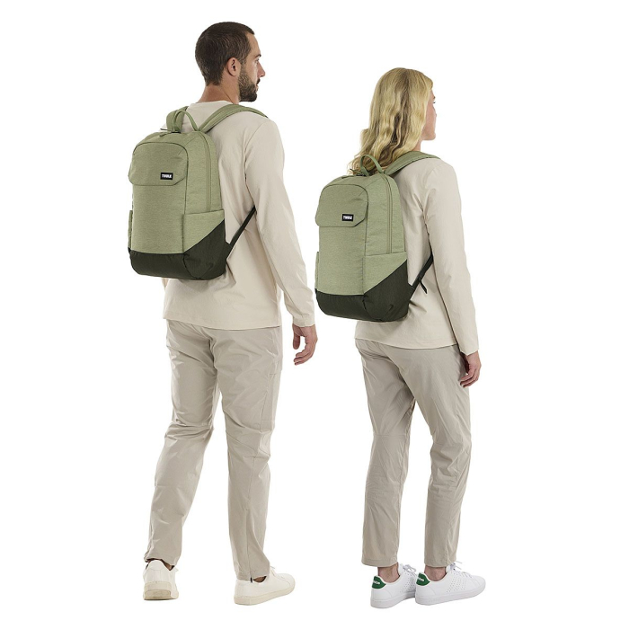 Rucsac urban cu compartiment laptop, Thule, Lithos, 20L, Quiet Green [9]
