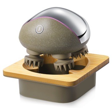 Dispozitiv masaj pentru scalp incarcare wireless - cu baza  [4]