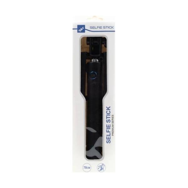 Premium Wired Selfie Stick Tellur M76CF, Blue [3]