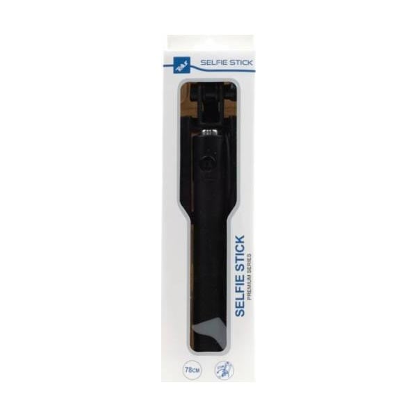 Premium Wired Selfie Stick Tellur M76CF, Black [2]