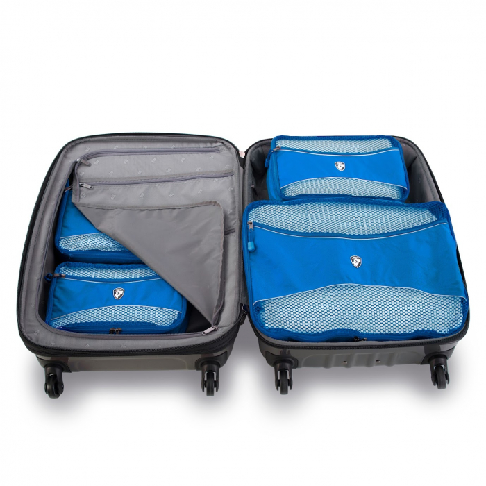 Set 3 Genti Organizatoare Heys Ecotax Packing Cube - albastru [4]